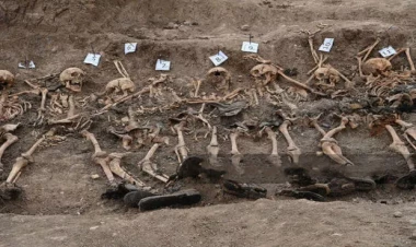 Azad olunmuş ərazilərdə azı 508 şəxsə aid meyit qalıqları tapılıb