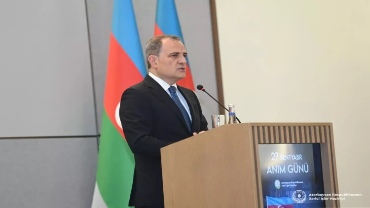 Gələcəyə baxışımız sülh üzərində qurulub - Ceyhun Bayramov - FOTO