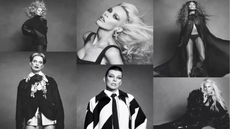 20 supermodel kamera qarşısına keçdi - FOTOlar