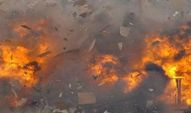 Ankarada GÜCLÜ PARTLAYIŞ: Ölən var