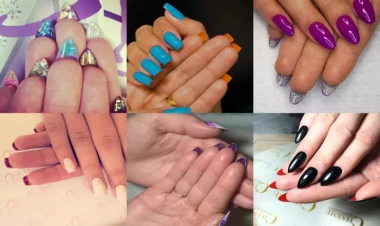 Dırnaqlarda yeni DƏB - Tərsinə manikür - FOTO