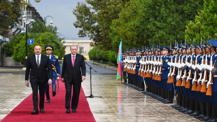 Naxçıvanda Türkiyə Prezidentinin rəsmi qarşılanma mərasimi olub - VİDEO - FOTO