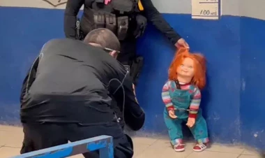 Polis “şeytan kuklası” Çakkini həbs edib