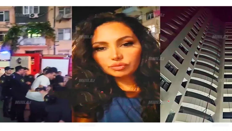 Sevda Sanaliyevanın yaşadığı binada YANĞIN OLDU - VİDEO