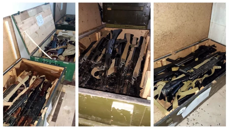 Kəlbəcərdə silah-sursat aşkarlandı - VİDEO - FOTO