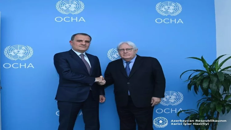 Ceyhun Bayramov BMT rəsmisini erməni sakinlərə humanitar dəstək barədə məlumatlandırdı