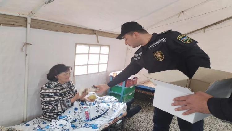 Kəlbəcər, Füzuli və Ağdamda çadırlar quruldu - FOTO