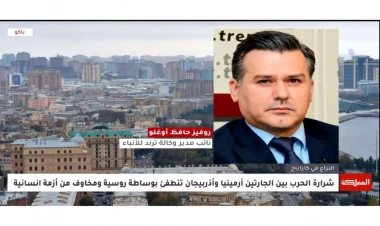 Bu, çox önəmlidir - Rufiz Hafizoğlu İordaniyanın Əl-Məmləkə telekanalına müsahibə verib - VİDEO