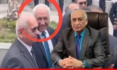 Şəhid dəfnində qəhqəhə çəkərək gülən iş adamı: 