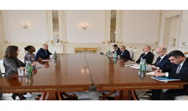 İlham Əliyev Dünya Bankının Cənubi Qafqaz üzrə regional direktorunu qəbul edib - VİDEO