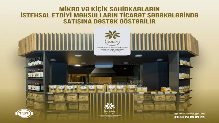 Mikro və kiçik sahibkarlıq subyektlərinə dəstək məqsədli satış təşkil olundu