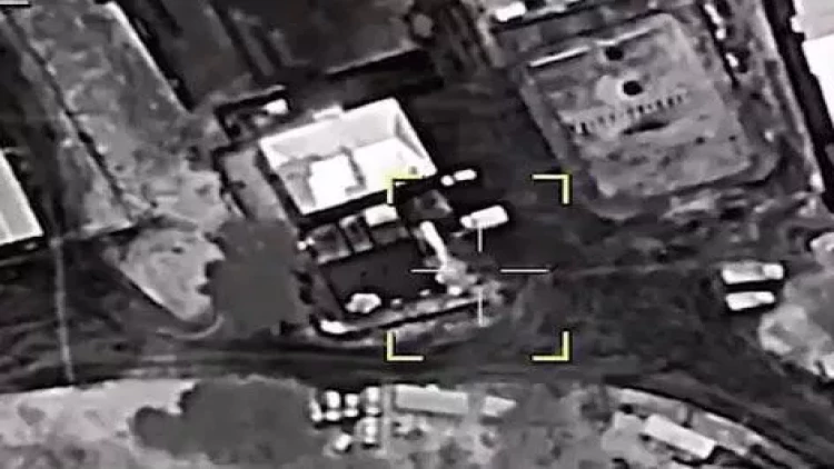 Təpəkənddəki hərbi hissə belə yerlə-yeksan edilib - VİDEO