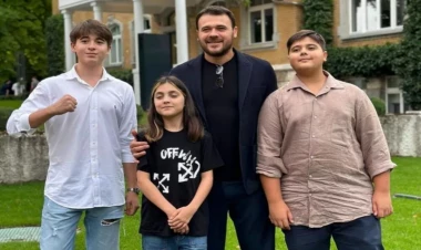 Emin Ağalarov övladları ilə bağlı paylaşım etdi - FOTO