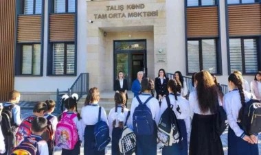 Şəhid anası Talış kəndinə direktor təyin olundu - FOTO