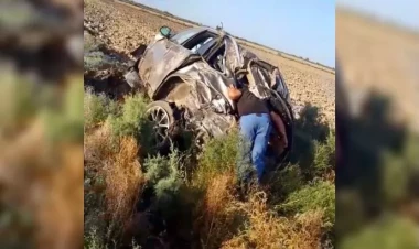 Masallıda “BMW” xəndəyə düşdü, yas yerindən qayıdan sürücü hadisə yerində öldü