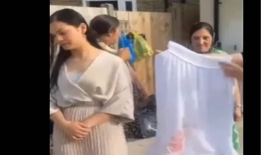 Gəlinlərinin bakirə çıxmasını toy-bayram etdilər - VİDEO