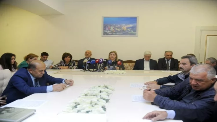 Məcburi köçkünlər dünya ictimaiyyətinə müraciət etdilər - FOTO