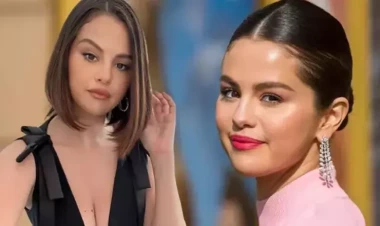 Selena Qomezin dekolteli paltarı gündəm oldu