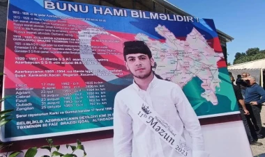 Dünən şəhid olan 18 yaşlı əsgərimiz dəfn edildi