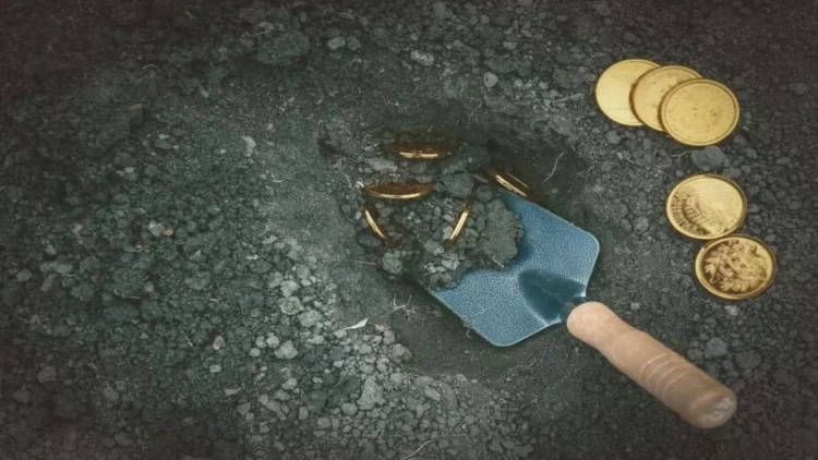 Qazdı, qazdı, qızıl xəzinəsi tapdı - ƏSRİN TAPINTISI