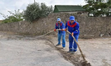 Bu ərazidə sudan qanunsuz istifadə olunur