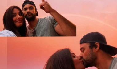 Van Dammın oğlu azərbaycanlı xanımı ilə Malibuda - FOTO