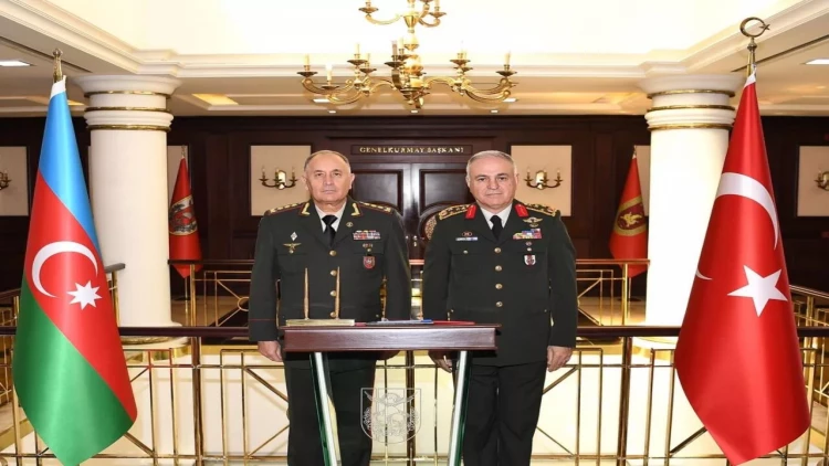 Türkiyə və Azərbaycan Baş Qərargah rəislərinin görüşü oldu -  YENİLƏNİB - VİDEO - FOTO