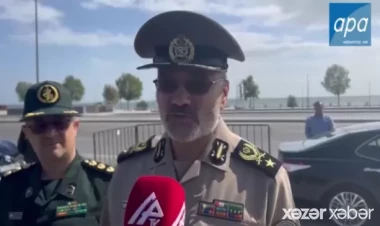 İranlı general: İranın Azərbaycanla sərhədə qoşun toplaması iddiaları əsassızdır - VİDEO