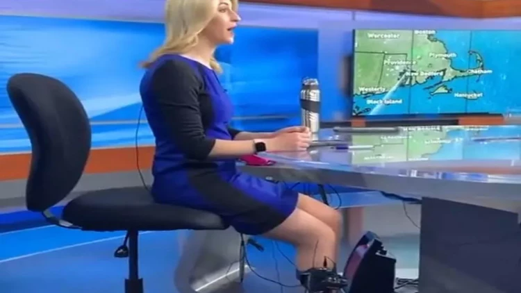 Studiyadakı bu görüntülər müzakirə yaratdı - VİDEO