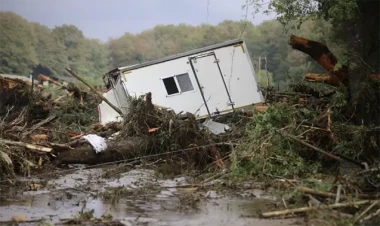 Türkiyə seldən sonra bu hala düşdü - FOTOlar
