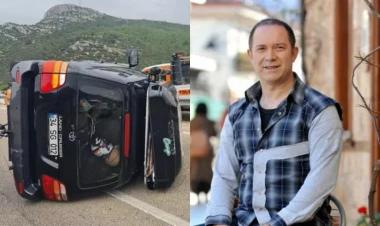 Müğənni ailəsi ilə birgə qəzaya düşdü - FOTOLAR