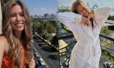 Dünyanı gəzən məşhur bloger Bakıya gəldi - FOTO