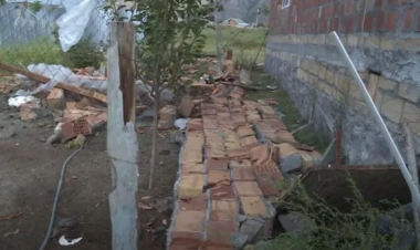 Külək və Leysan bölgələrdə ciddi fəsadlar törətdi - VİDEO