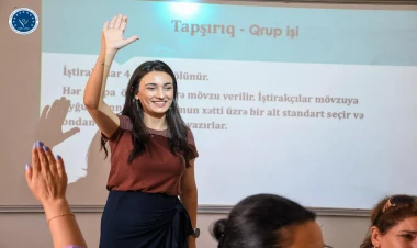 Sentyabrın 2-də Azərbaycan Müəllim İnkişafı Mərkəzi müəllimlərin peşəkar inkişafına dair yeni layihəyə start verdi - VİDEO - FOTO