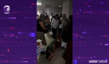 Azərbaycanda xəstəxanadan dəhşətli kadrlar - VİDEO