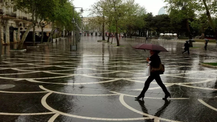 Bazar günü yağış yağacaq