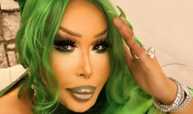 Divanın yaşıl saçları heyranlıqla qarşılandı  - FOTO