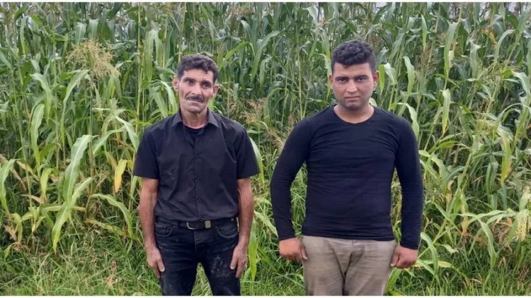 Azərbaycan dövlət sərhədini pozmağa çalışan əcnəbilər saxlanıldı - FOTO