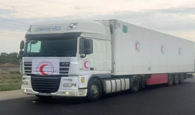 Xankəndiyə yola salınan un məmulatlarının keyfiyyət sertifikatı Rusiya sülhməramlılarına təqdim edildi