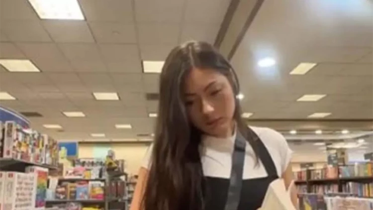 Mağazada əxlaqsızlıq - Qadına yaxınlaşıb... - VİDEO - FOTO