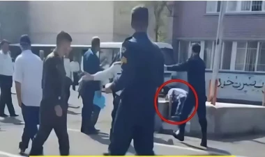 Şəhərin ortasında polis zabiti özünü güllələdi - FOTO