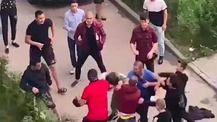 Rusiyada qətllə nəticələnən KÜTLƏVİ DAVA: 4 azərbaycanlı saxlanıldı