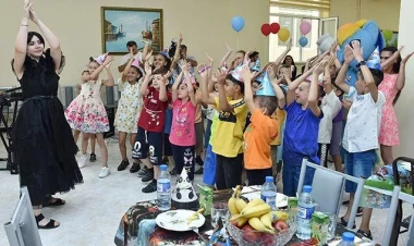 Heydər Əliyev Fondu uşaqlar üçün əyləncə tədbirləri keçirib - FOTO