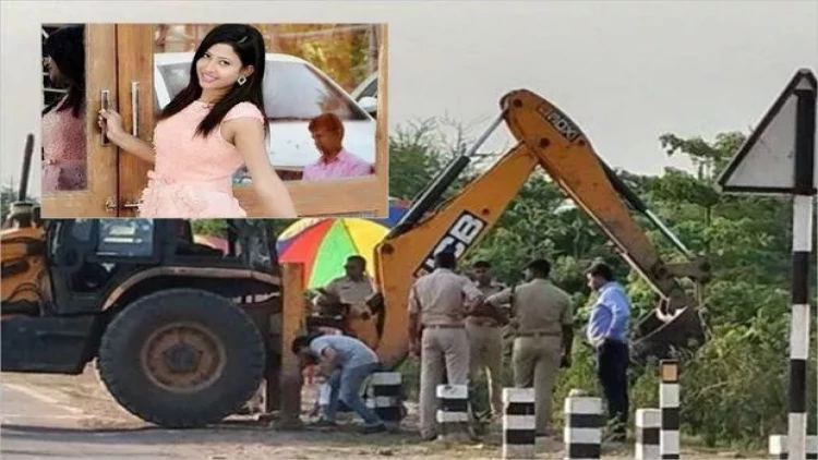 Hindistanda qətlə yetirilən məşhur aparıcının basdırıldığı yer peykin köməyi ilə tapıldı - FOTOLAR