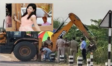 Hindistanda qətlə yetirilən məşhur aparıcının basdırıldığı yer peykin köməyi ilə tapıldı - FOTOLAR