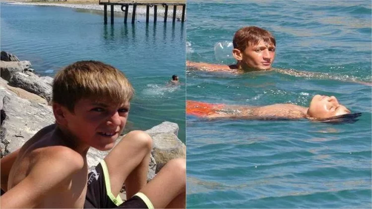 Bu gölə əsmər girənlər sarışın çıxır - FOTO