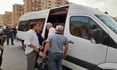 Zabux kəndinə ilk köç başlayıb - FOTO