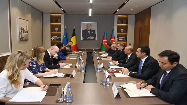 XİN belçikalı nazirin Azərbaycana səfəri ilə bağlı məlumat yayıb - FOTO