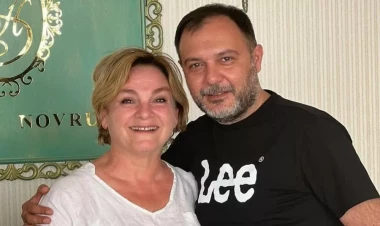 Məlahət Abbasova Anar Heybətovla bir arada - FOTOlar