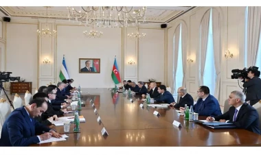 İlham Əliyev: Azərbaycanı və Özbəkistanı qədim tarix birləşdirir